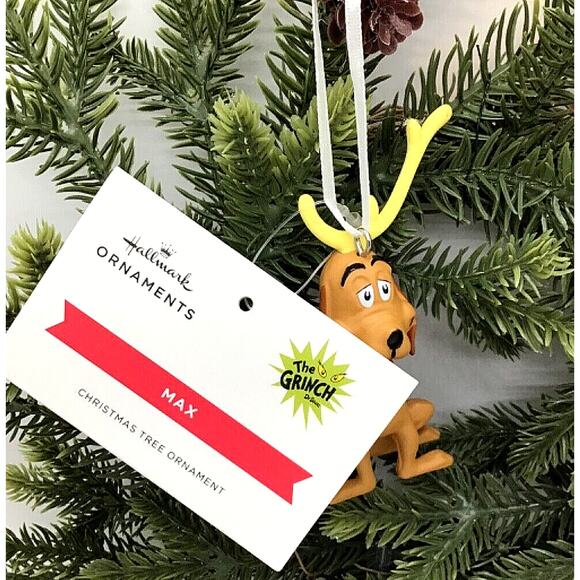 Official Dr Seuss Grinch Dog Max Christmas Tree Ornament - Picture 3 of 4